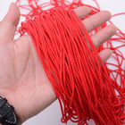 cordón elástico de la cuerda del agremán plano redondo del gancho del estiramiento de 3m m 5m m 8m m