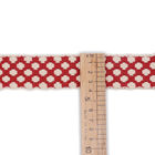 cinta de las correas del poliéster del color rojo de los 3.5cm para los bolsos