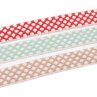 cinta de las correas del poliéster del color rojo de los 3.5cm para los bolsos