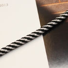 El lazo modificado para requisitos particulares del cordón del poliéster de 5m m trenzó la cuerda