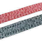 Ajuste decorativo de la cinta de 20KJ55 Rib Knit Ribbon 30m m