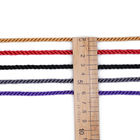 6m m rojos 8m m alrededor de cuerda torcida del cordón del agremán